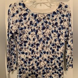 WHBM 3/4 Sleeve Sweater S